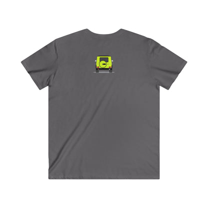Mercedes Fitted V-Neck Short Sleeve Tee