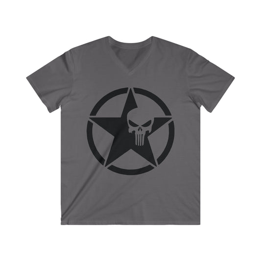 Jeep Fitted V-Neck Short Sleeve Tee