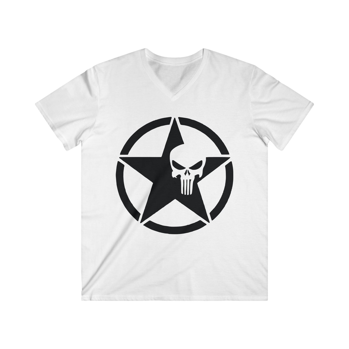 Jeep Fitted V-Neck Short Sleeve Tee