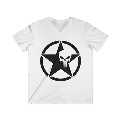 Jeep Fitted V-Neck Short Sleeve Tee
