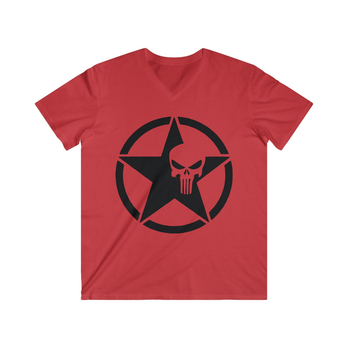 Jeep Fitted V-Neck Short Sleeve Tee