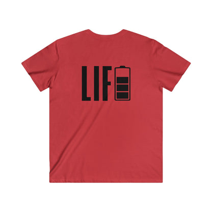 Custom Fitted V-Neck Short Sleeve Tee