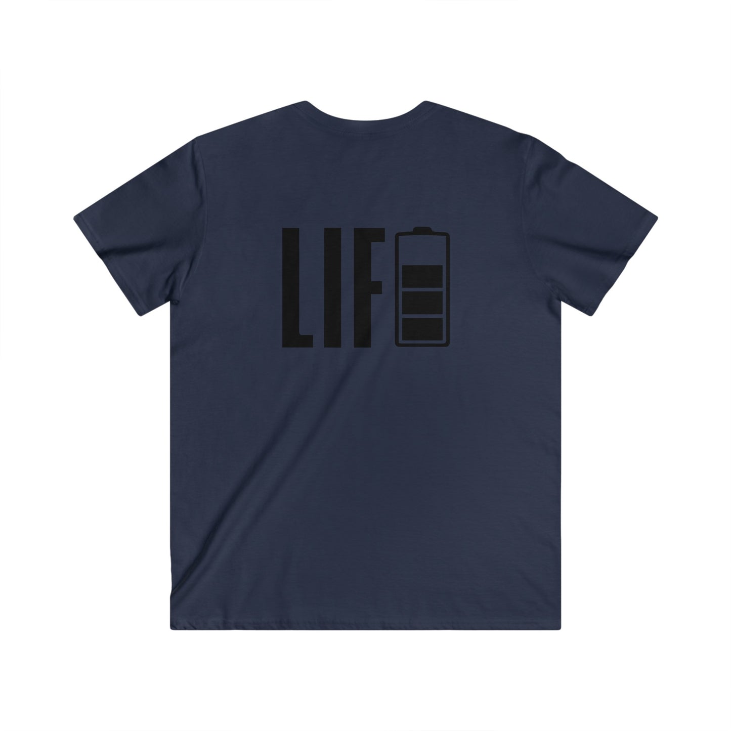 Custom Fitted V-Neck Short Sleeve Tee