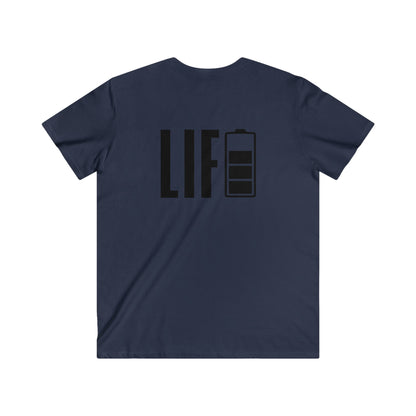 Custom Fitted V-Neck Short Sleeve Tee