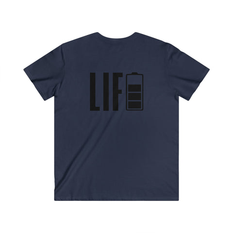 Custom Fitted V-Neck Short Sleeve Tee