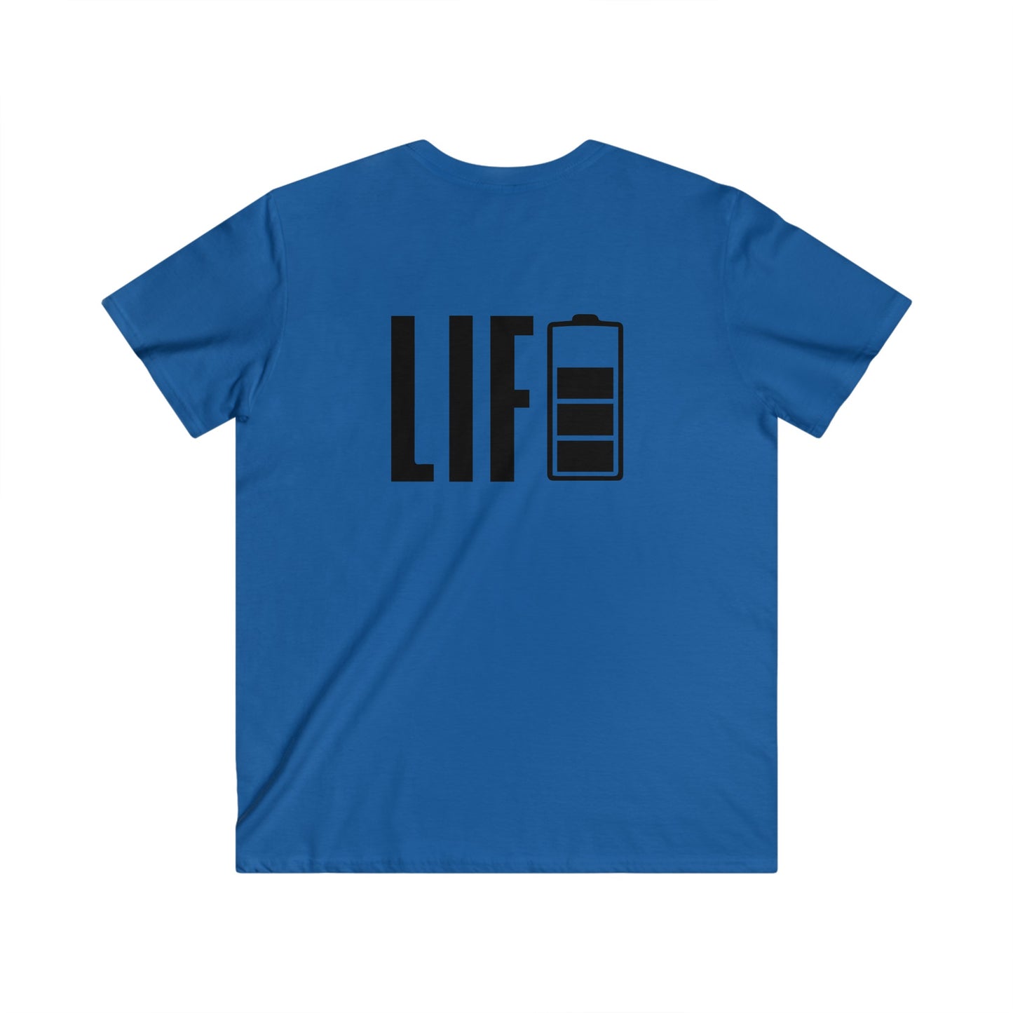 Custom Fitted V-Neck Short Sleeve Tee