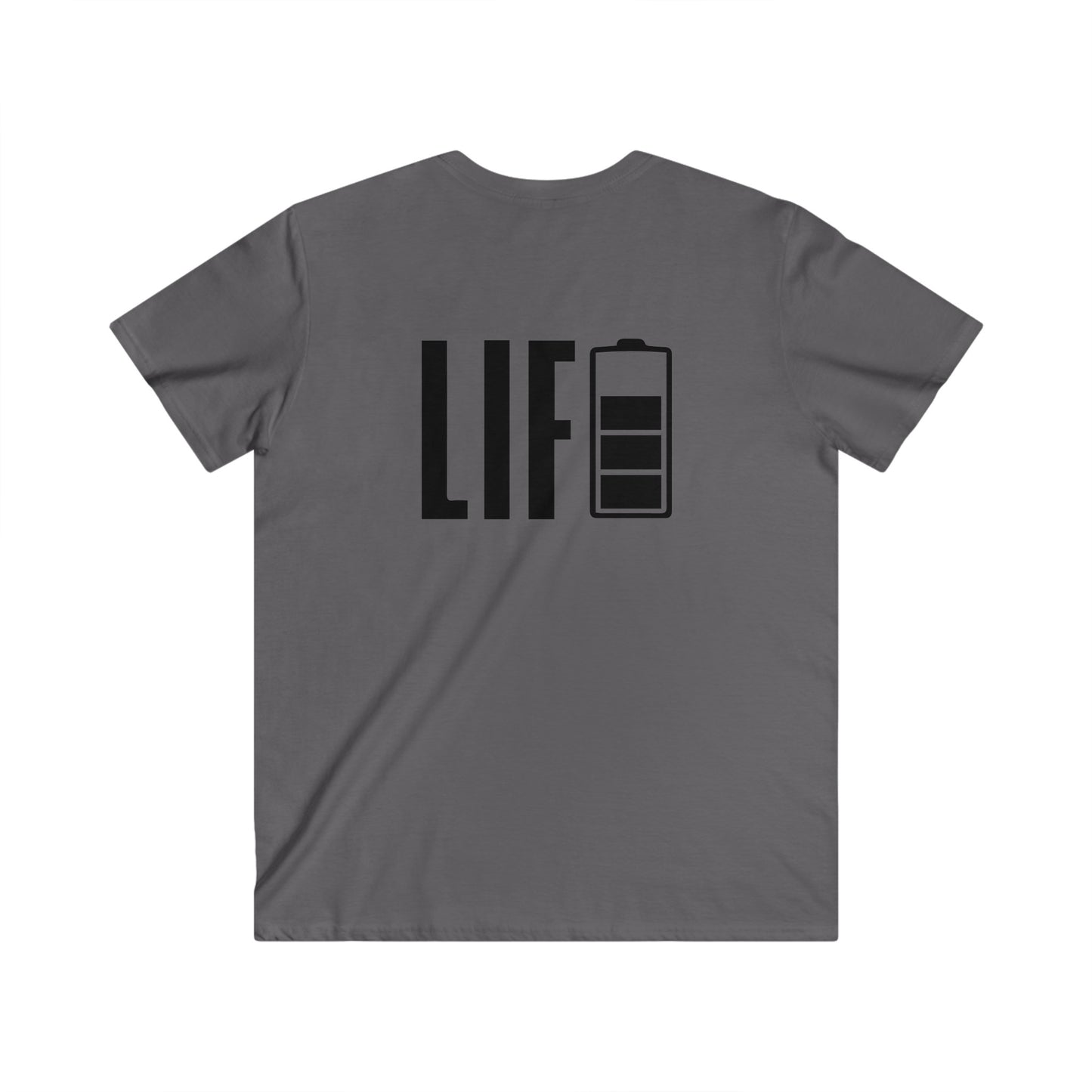 Custom Fitted V-Neck Short Sleeve Tee