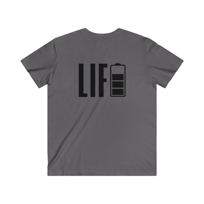 Custom Fitted V-Neck Short Sleeve Tee