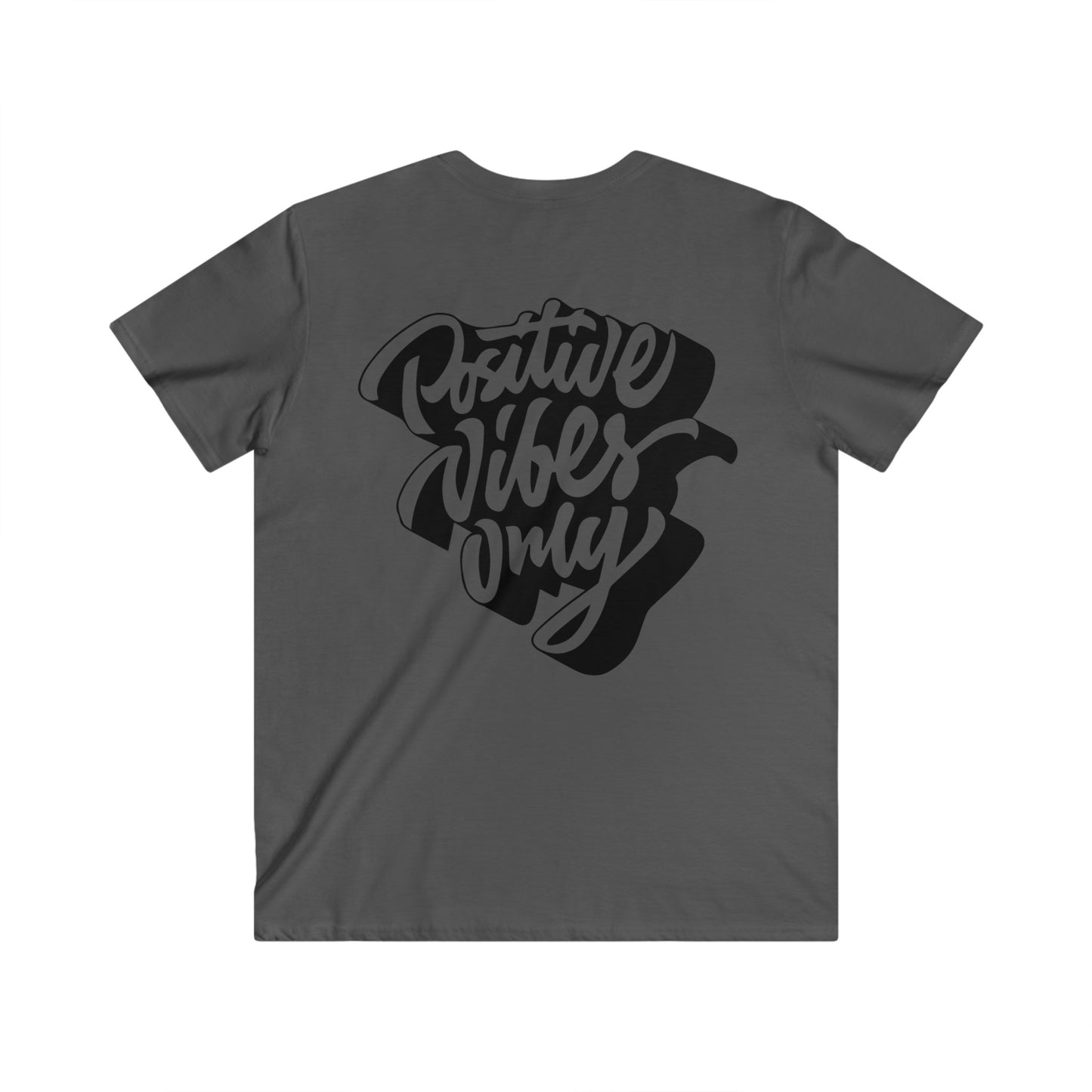 Custom Fitted V-Neck Short Sleeve Tee