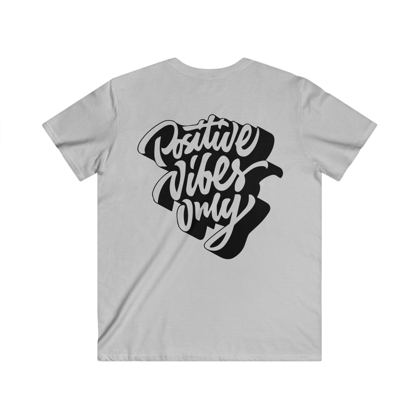 Custom Fitted V-Neck Short Sleeve Tee