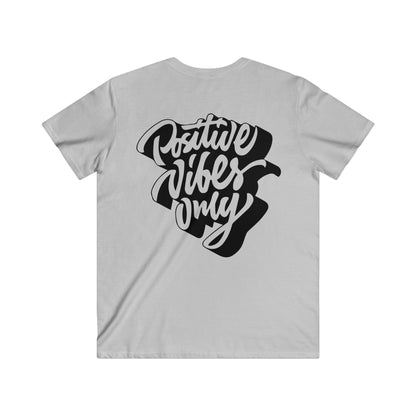 Custom Fitted V-Neck Short Sleeve Tee