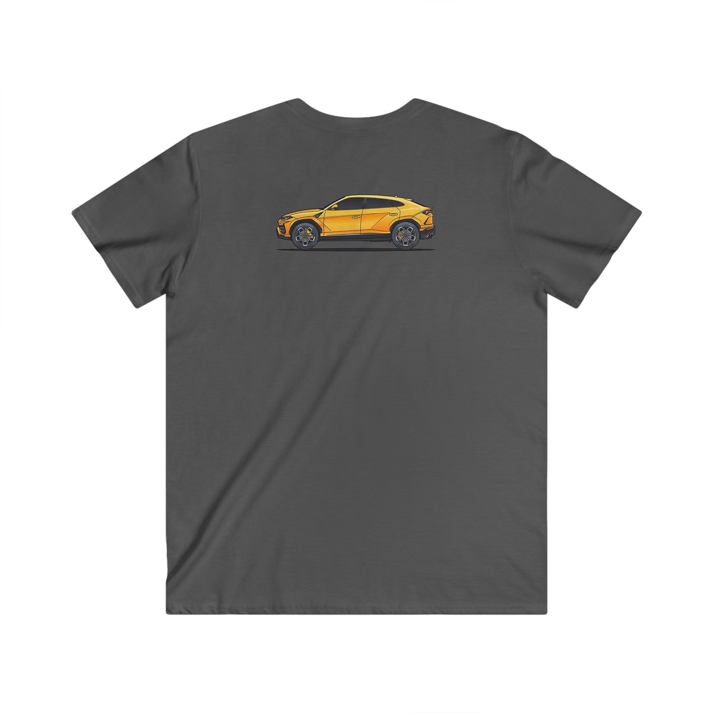 Lambo Fitted V-Neck Short Sleeve Tee