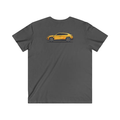Lambo Fitted V-Neck Short Sleeve Tee