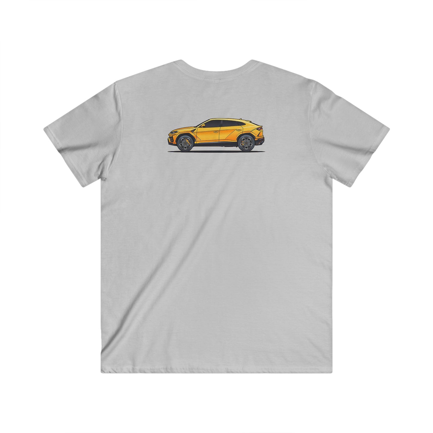 Lambo Fitted V-Neck Short Sleeve Tee