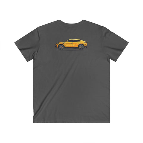 Lambo Fitted V-Neck Short Sleeve Tee