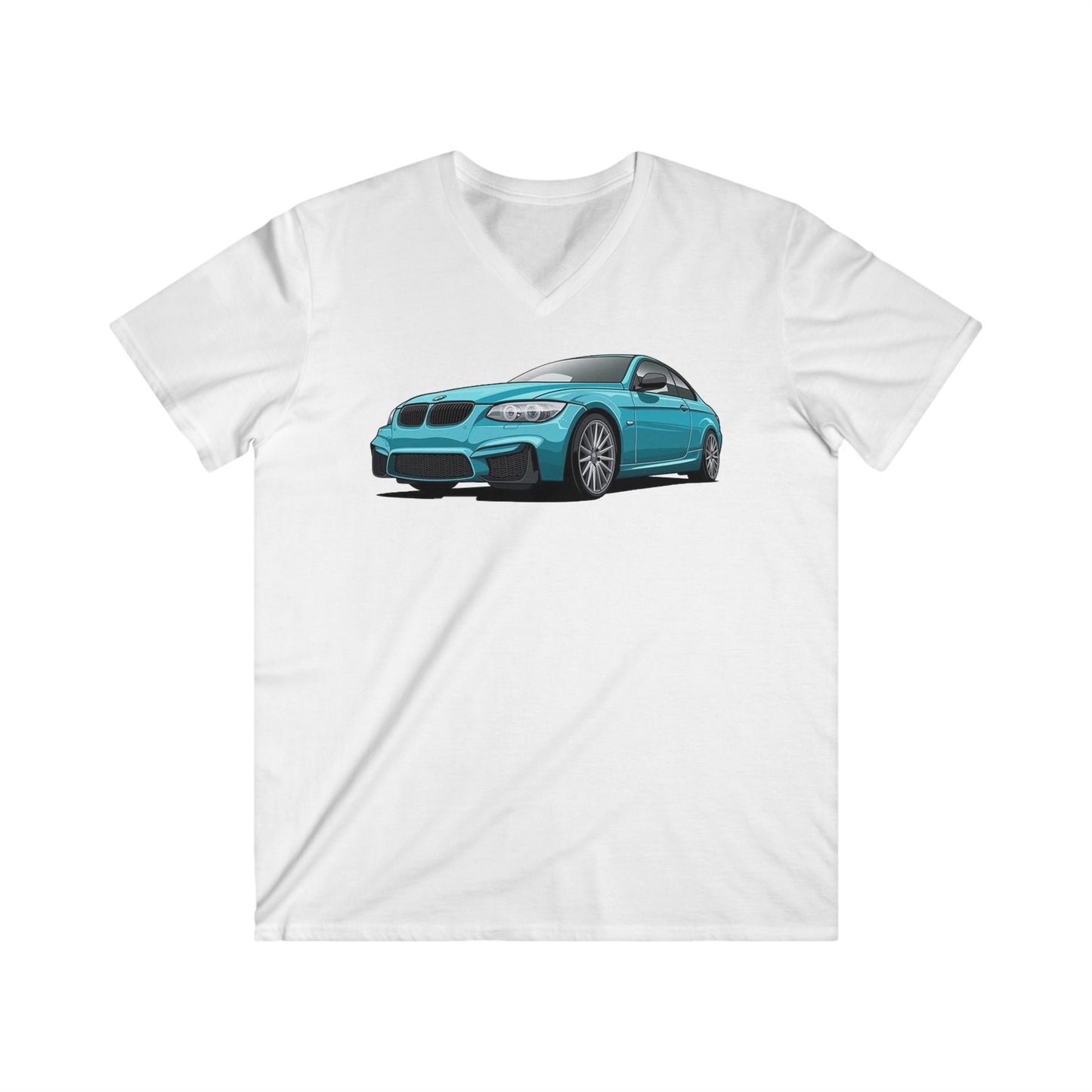 BMW Fitted V-Neck Short Sleeve Tee