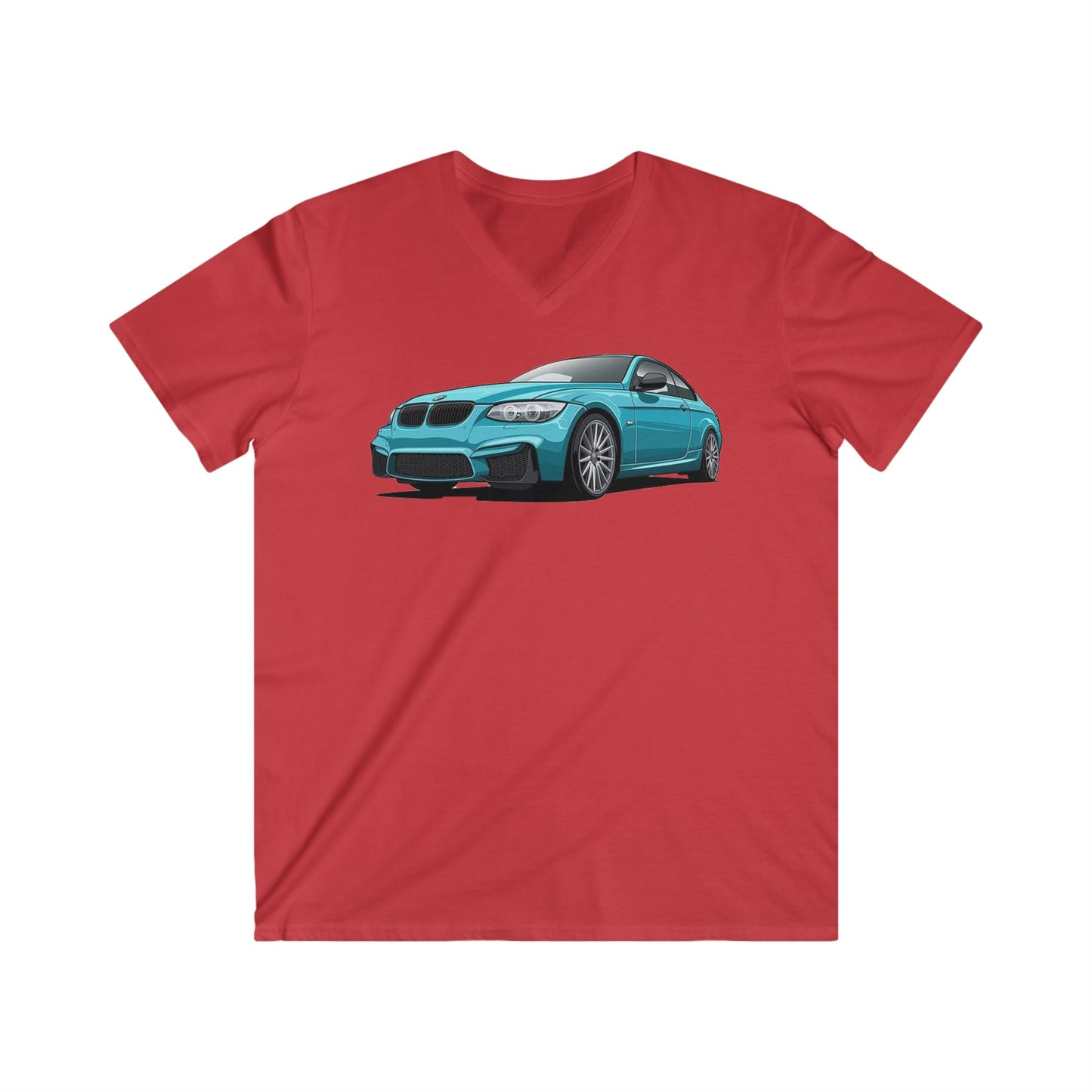 BMW Fitted V-Neck Short Sleeve Tee