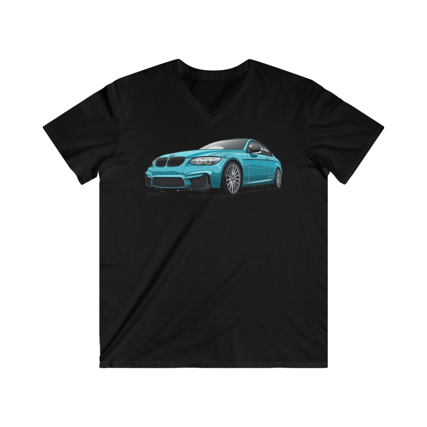BMW Fitted V-Neck Short Sleeve Tee