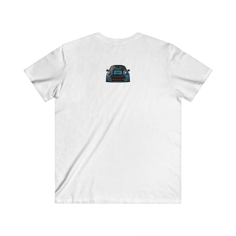 Mini Fitted V-Neck Short Sleeve Tee