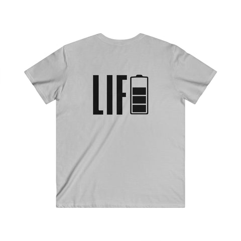 Custom Fitted V-Neck Short Sleeve Tee