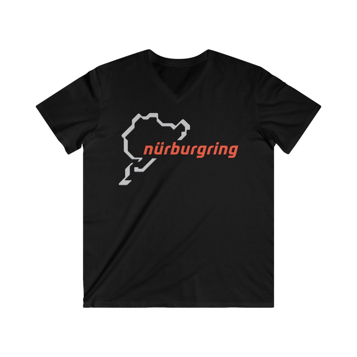 Nurburgring Fitted V-Neck Short Sleeve Tee