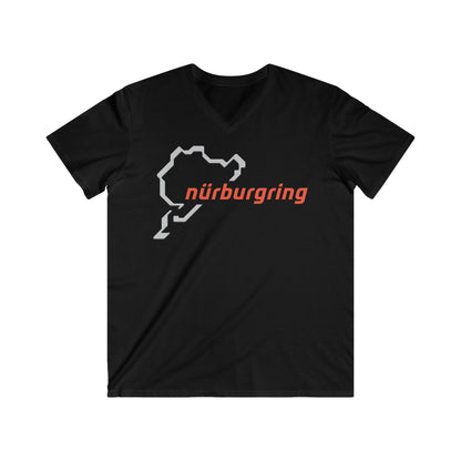 Nurburgring Fitted V-Neck Short Sleeve Tee