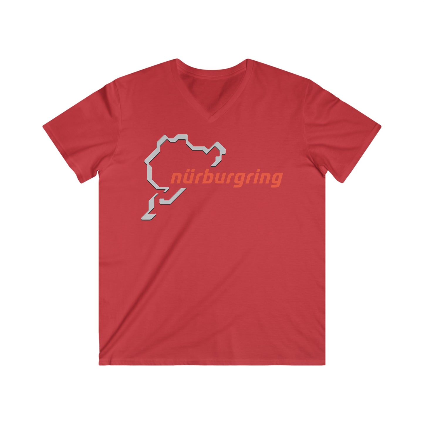 Nurburgring Fitted V-Neck Short Sleeve Tee