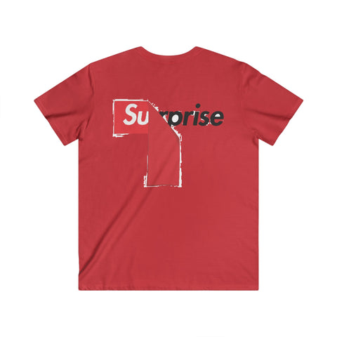 Custom Fitted V-Neck Short Sleeve Tee