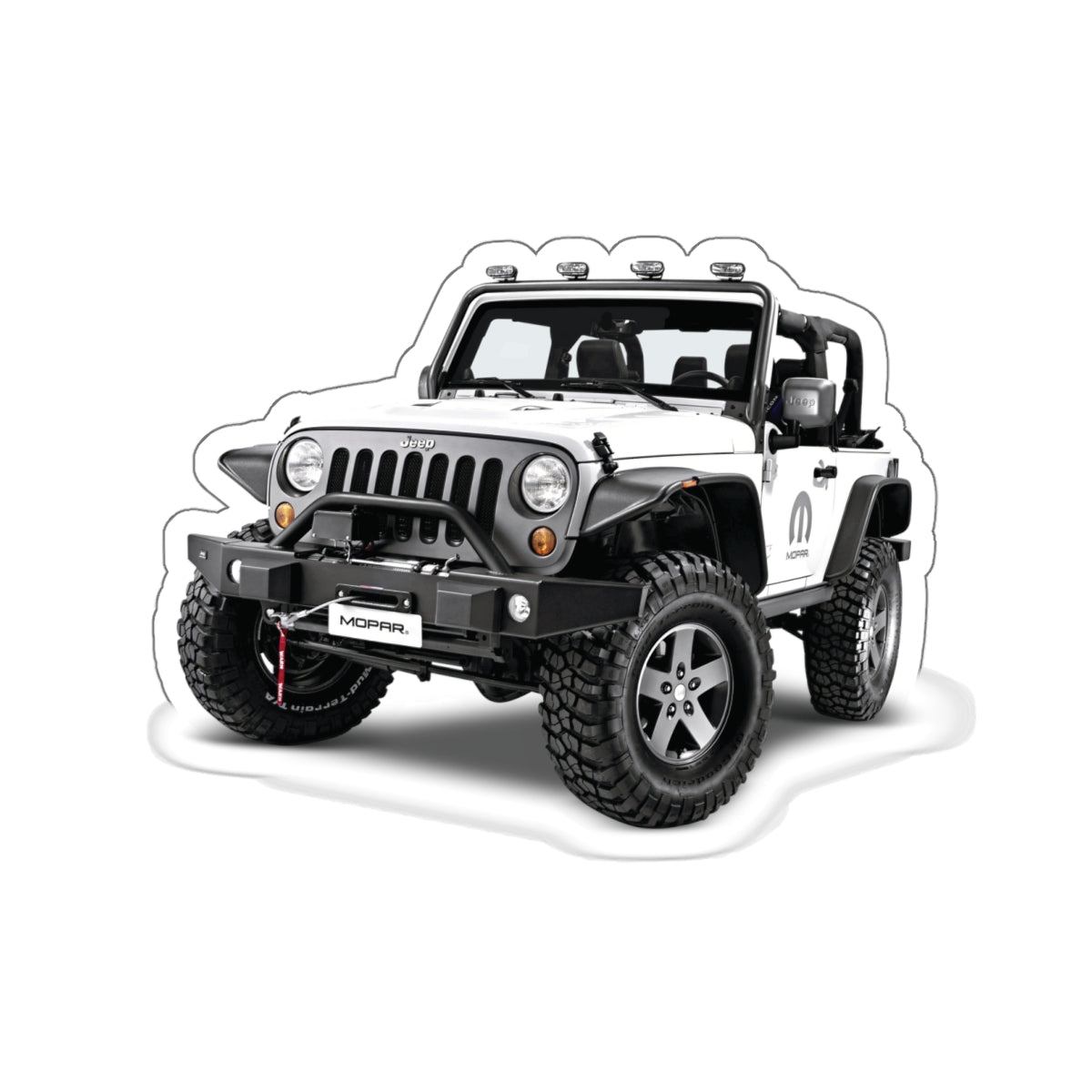 Jeep Kiss-Cut Stickers