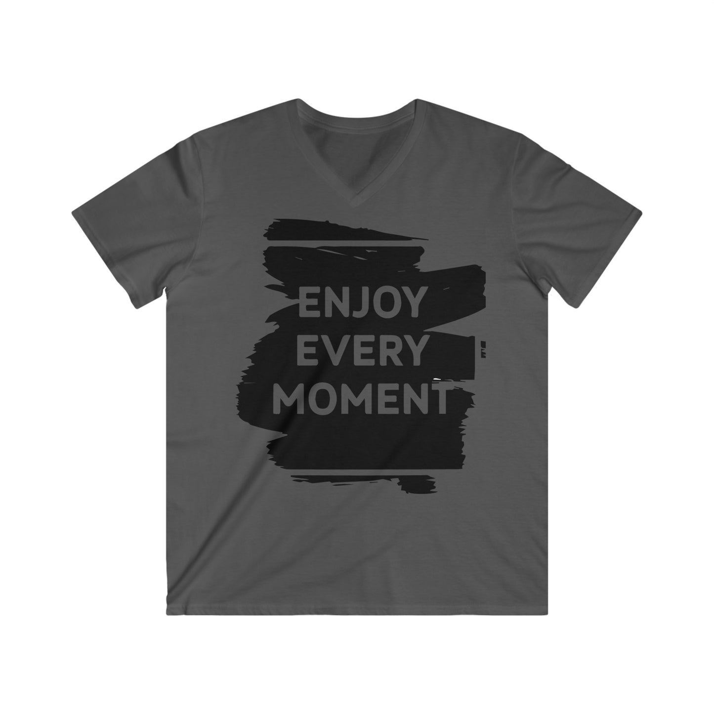 Custom Fitted V-Neck Short Sleeve Tee