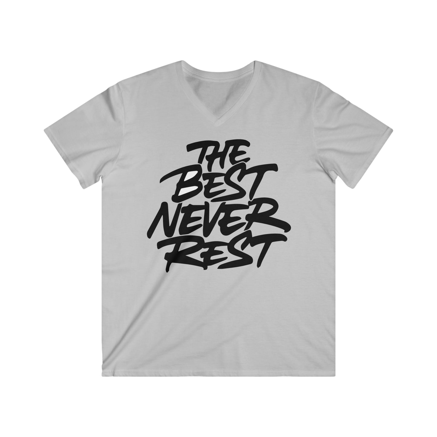 Custom Fitted V-Neck Short Sleeve Tee