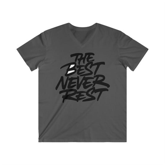 Custom Fitted V-Neck Short Sleeve Tee