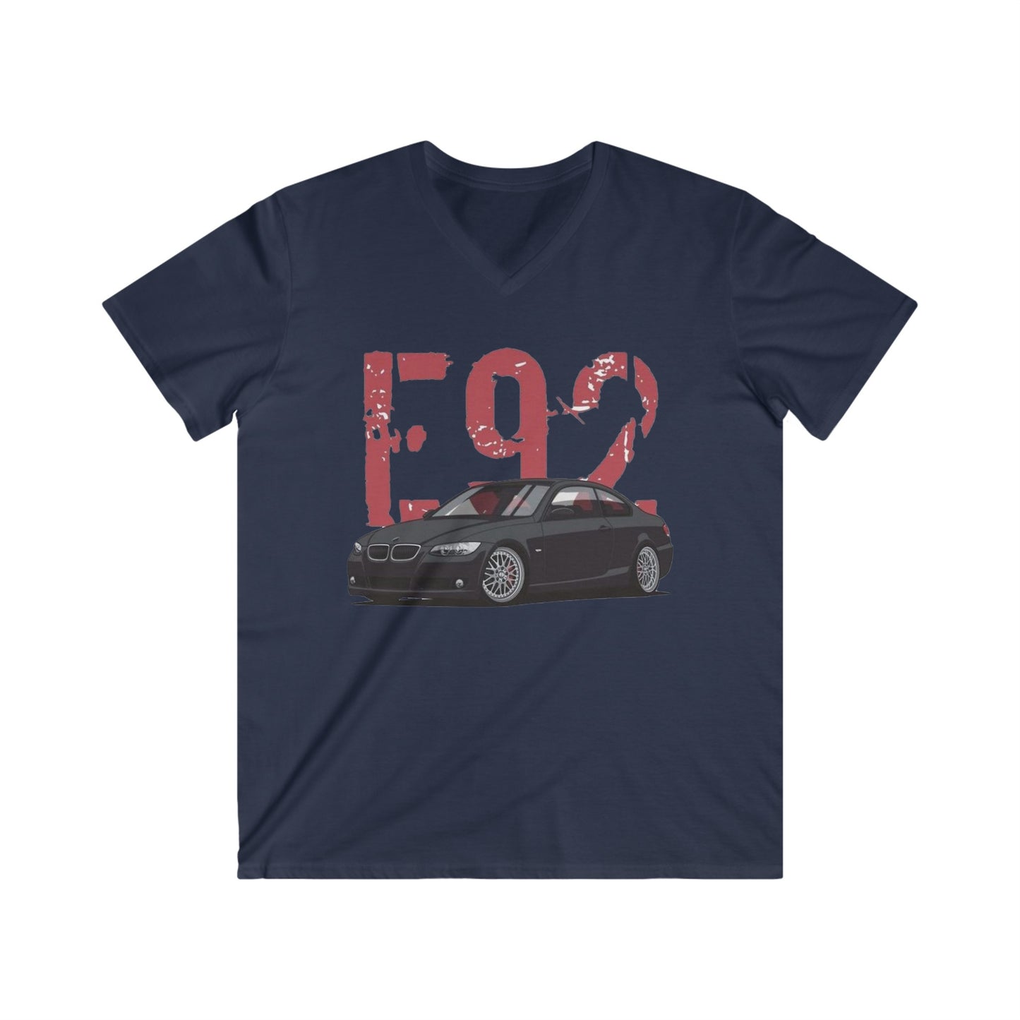 BMW Fitted V-Neck Short Sleeve Tee
