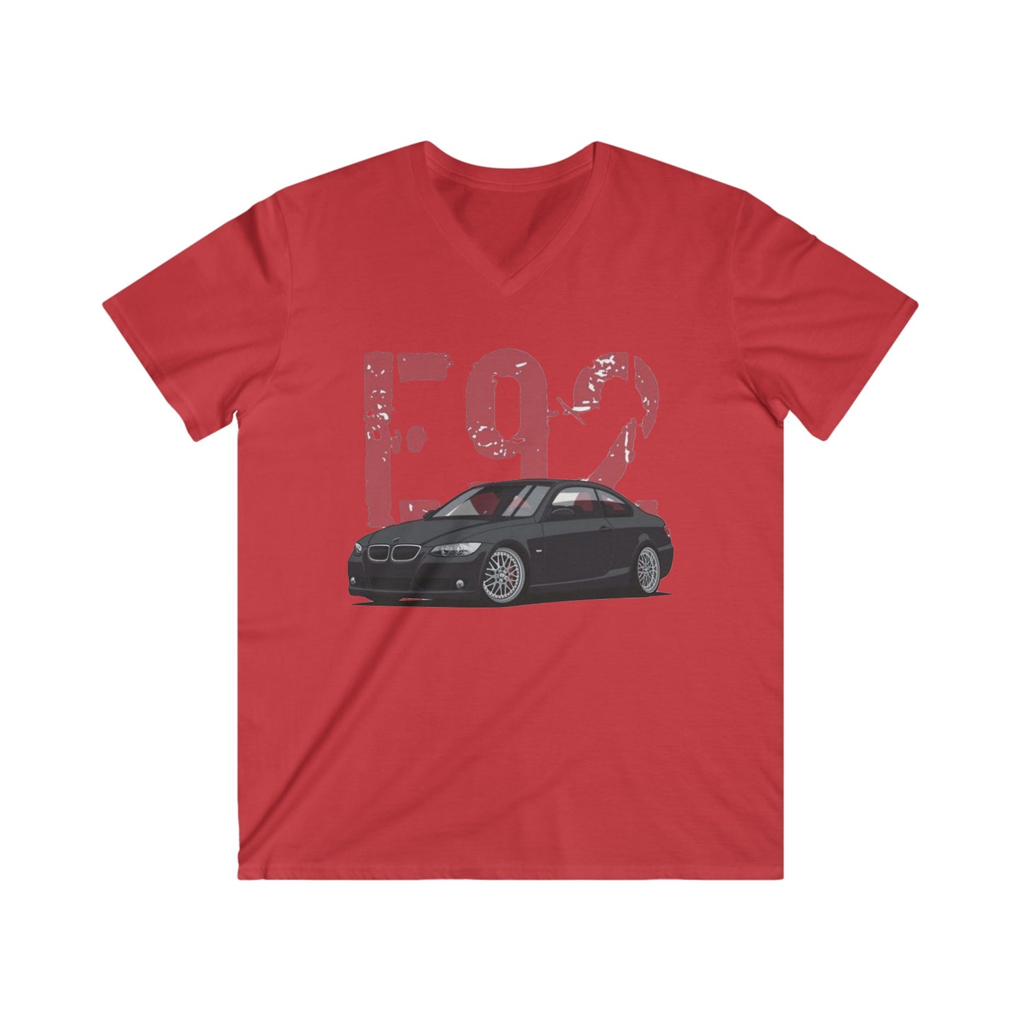 BMW Fitted V-Neck Short Sleeve Tee