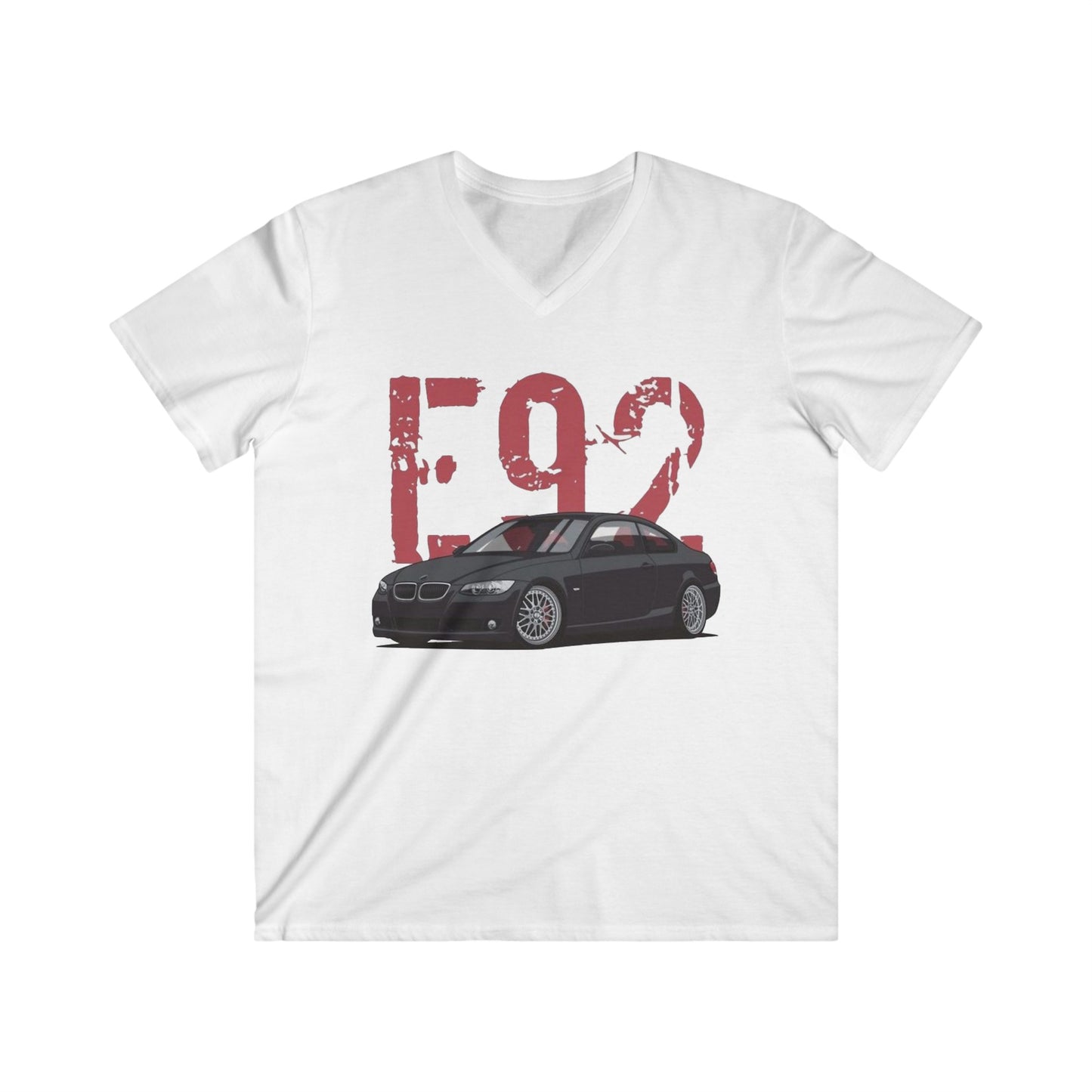 BMW Fitted V-Neck Short Sleeve Tee