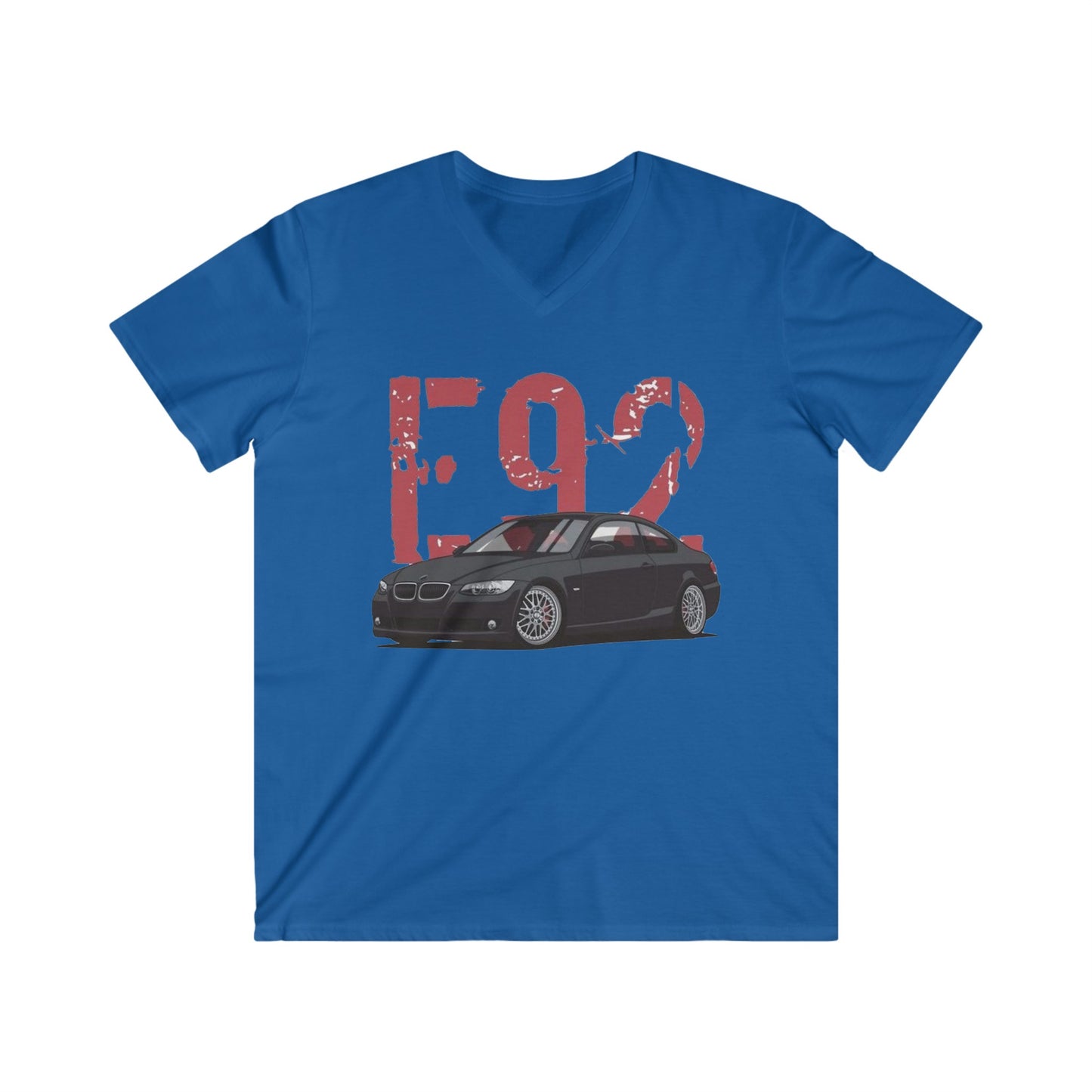 BMW Fitted V-Neck Short Sleeve Tee