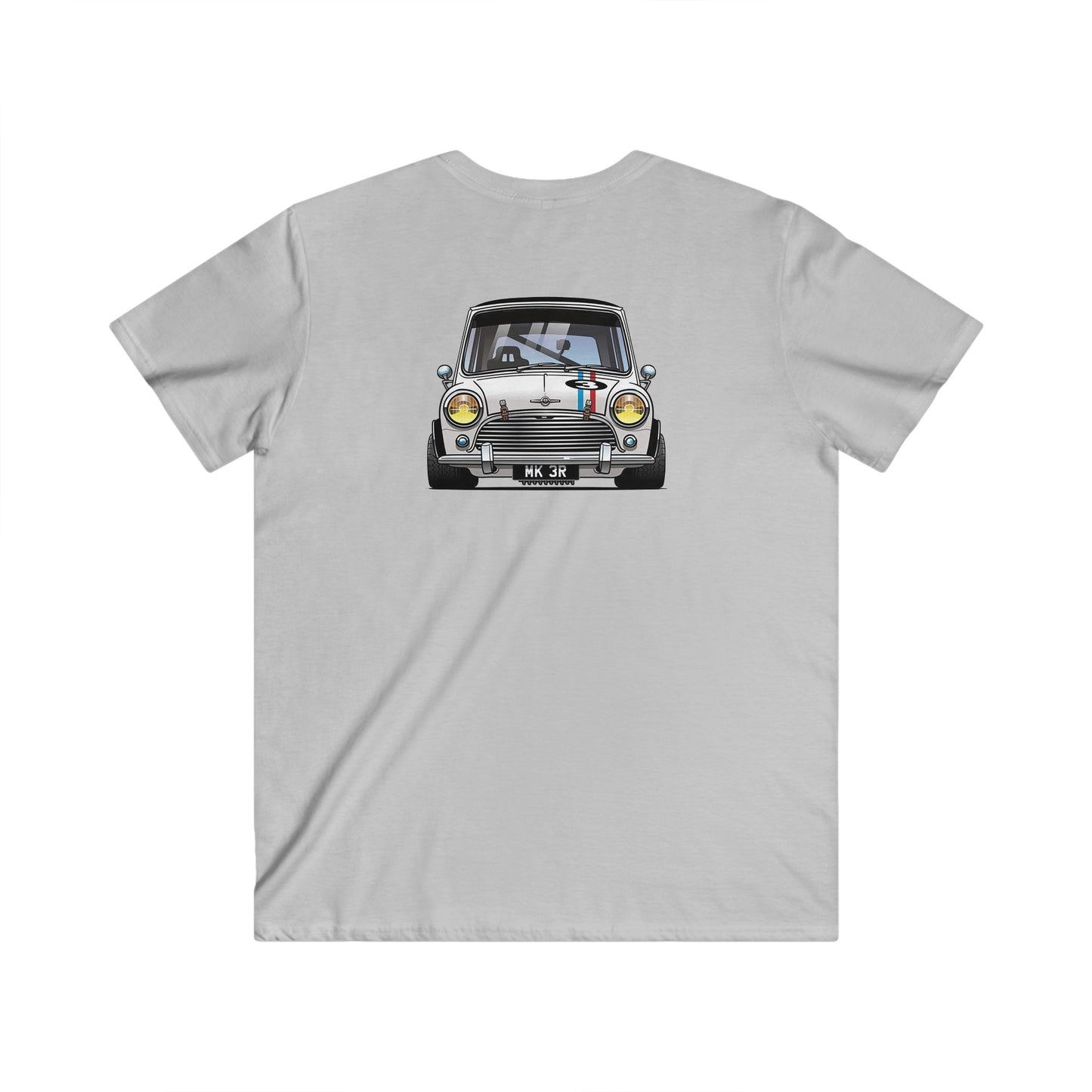 Mini Fitted V-Neck Short Sleeve Tee