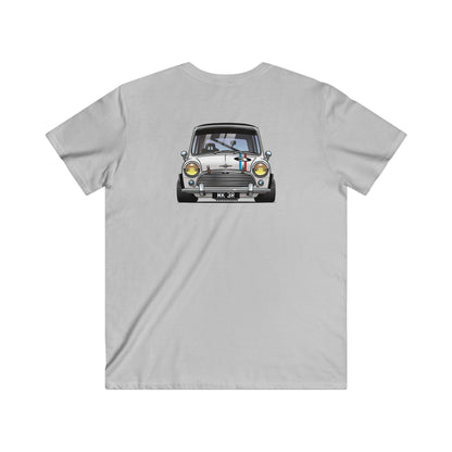 Mini Fitted V-Neck Short Sleeve Tee