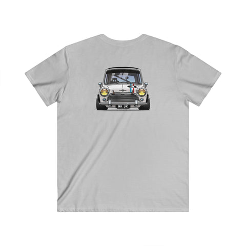 Mini Fitted V-Neck Short Sleeve Tee