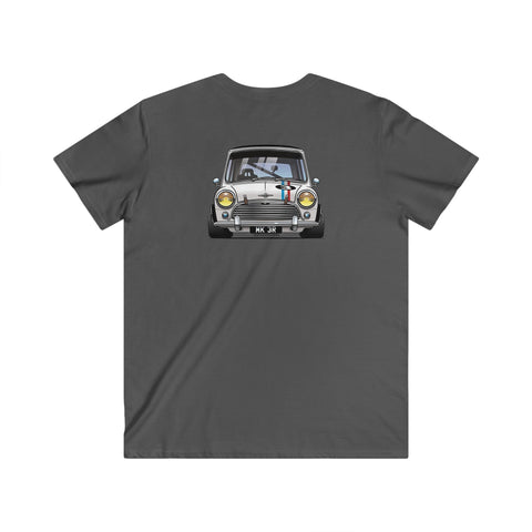 Mini Fitted V-Neck Short Sleeve Tee