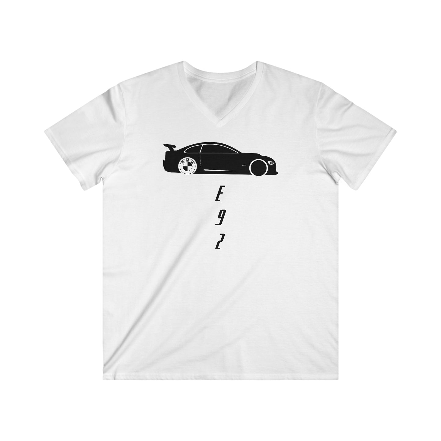 Men's Fitted V-Neck Short Sleeve Tee