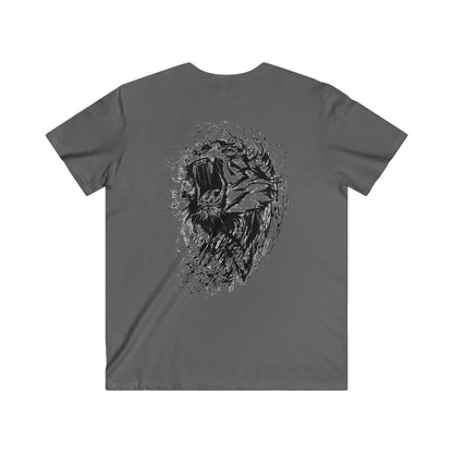 Custom Fitted V-Neck Short Sleeve Tee