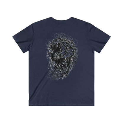 Custom Fitted V-Neck Short Sleeve Tee