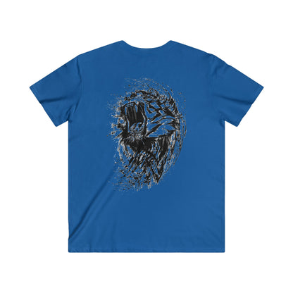 Custom Fitted V-Neck Short Sleeve Tee