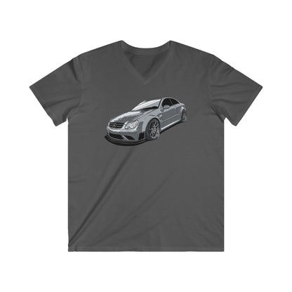 Mercedes Fitted V-Neck Short Sleeve Tee