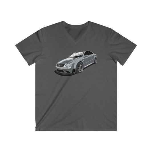 Mercedes Fitted V-Neck Short Sleeve Tee