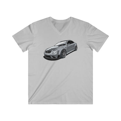 Mercedes Fitted V-Neck Short Sleeve Tee
