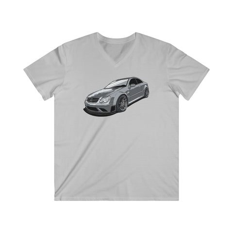 Mercedes Fitted V-Neck Short Sleeve Tee