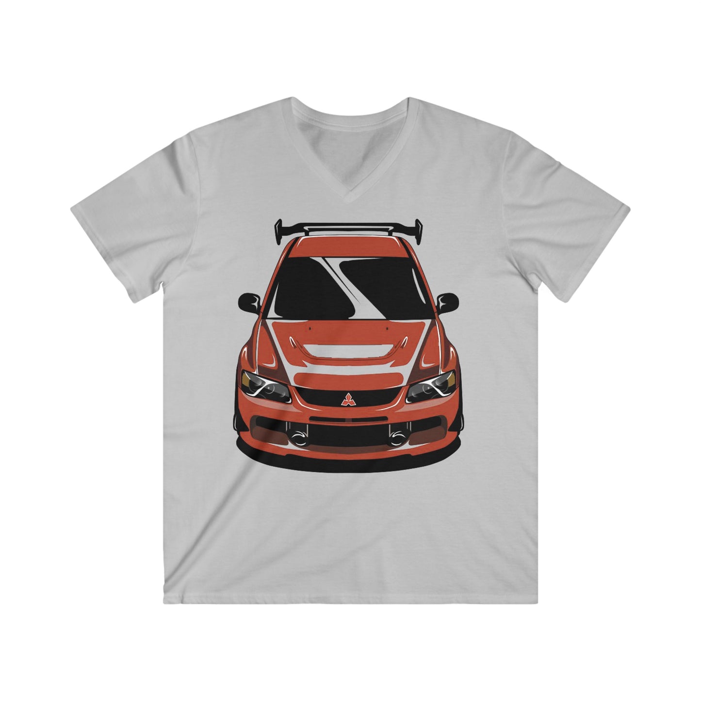 Lancer Fitted V-Neck Short Sleeve Tee