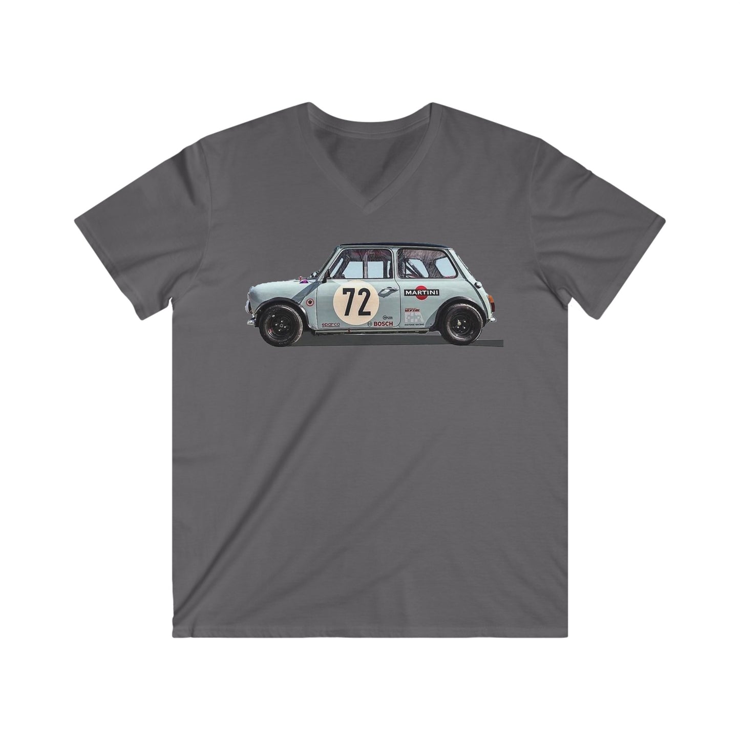 Mini Fitted V-Neck Short Sleeve Tee